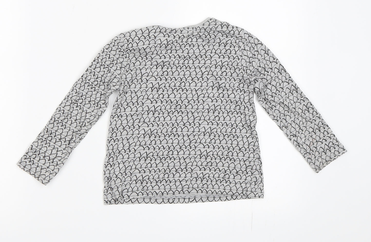 NEXT Girls Grey   Basic T-Shirt Size 2-3 Years