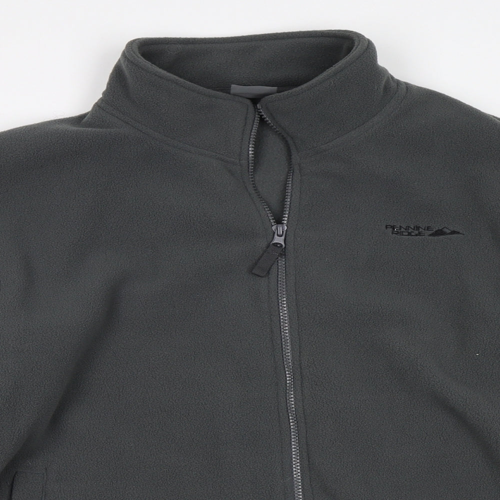 Pennine Ridge Mens Grey  Fleece Jacket  Size L