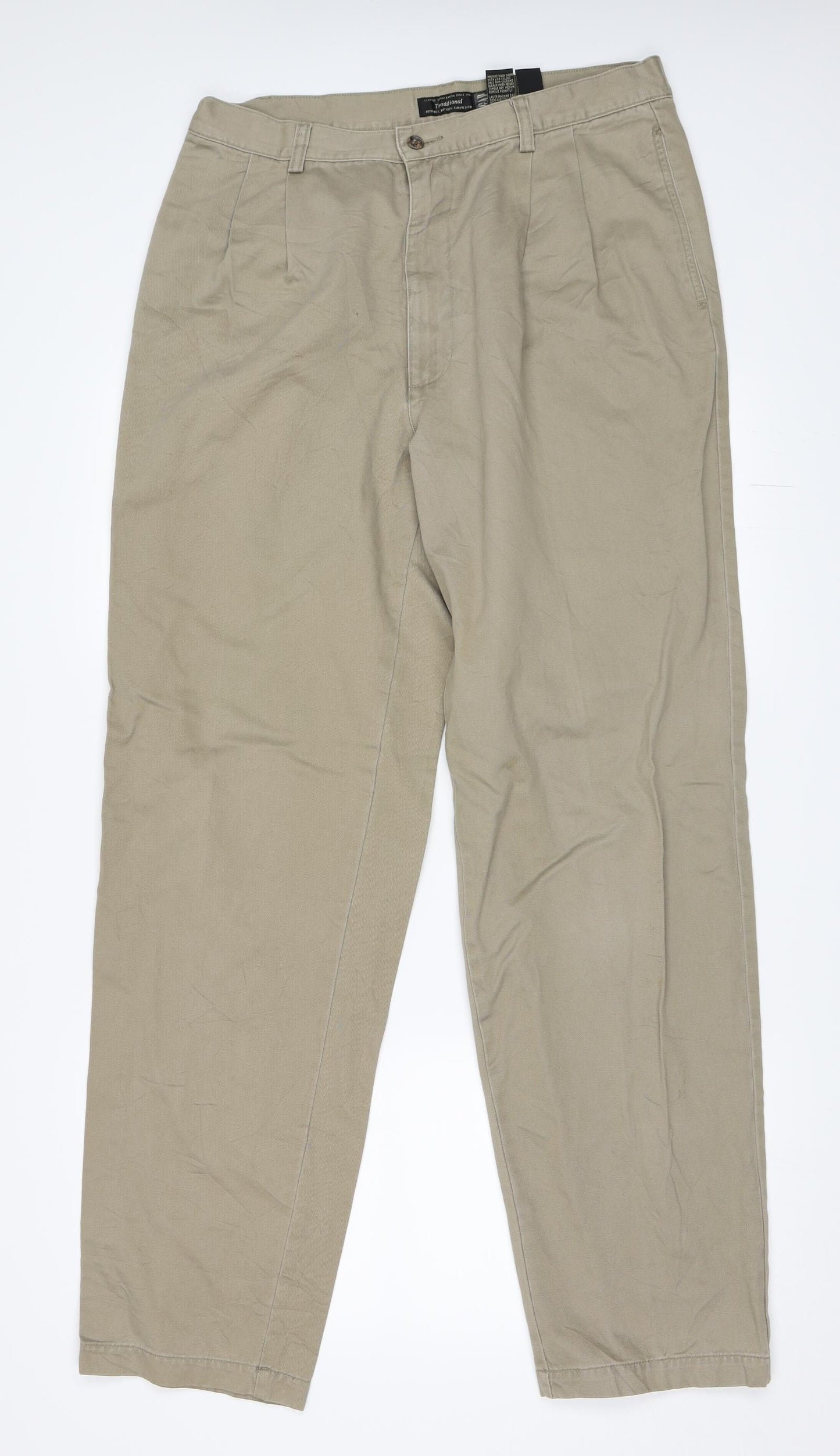 Gap Mens Beige   Chino Trousers Size 34 in L34 in