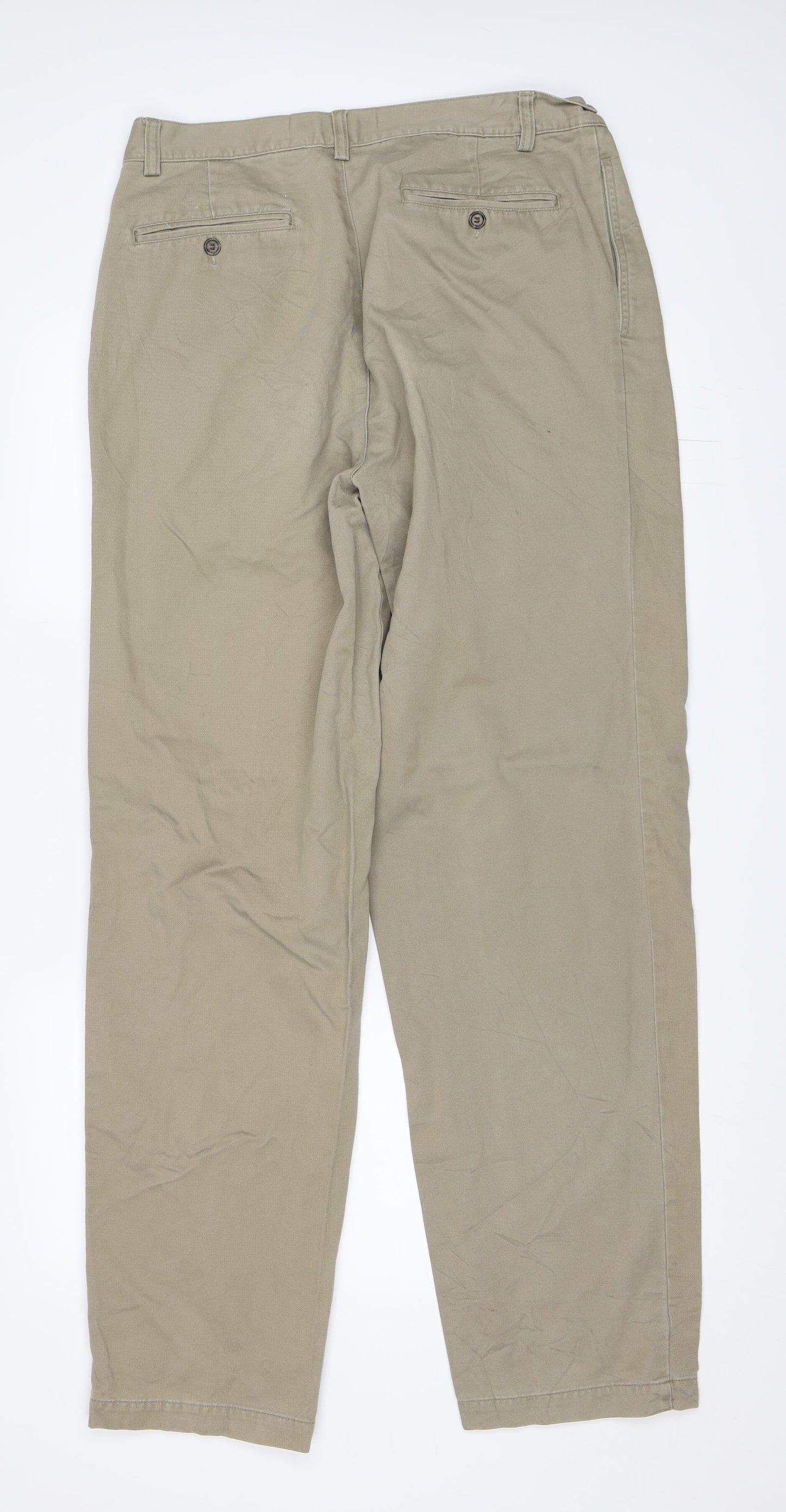 Gap Mens Beige   Chino Trousers Size 34 in L34 in