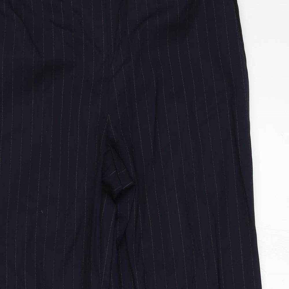 Theory Womens Blue   Trousers  Size 8 L28 in