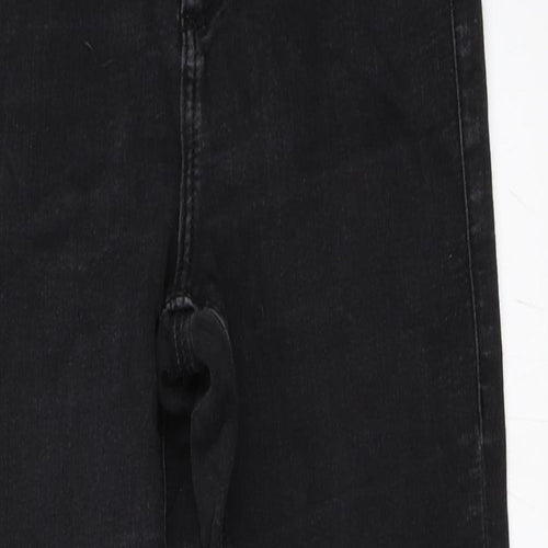 Topshop Womens Black  Denim Skinny Jeans Size 28 in L30 in - Joni jeans