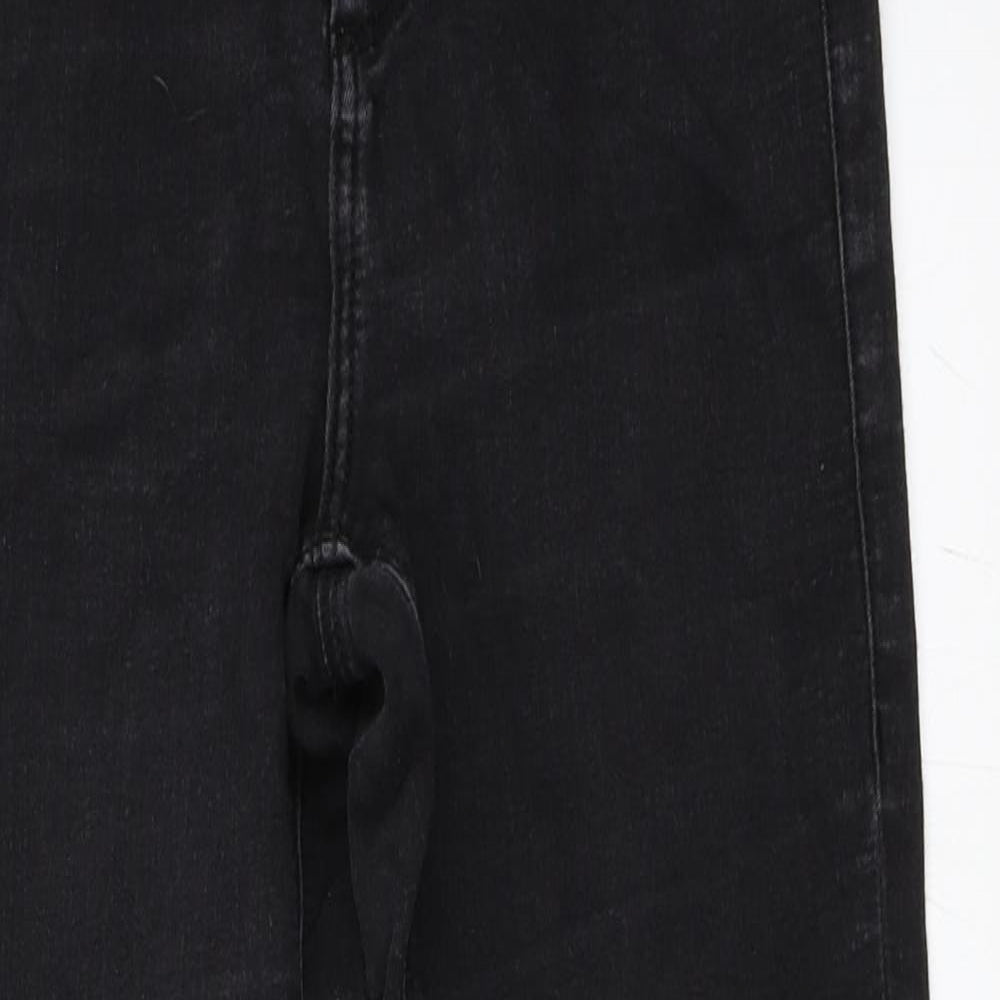 Topshop Womens Black  Denim Skinny Jeans Size 28 in L30 in - Joni jeans