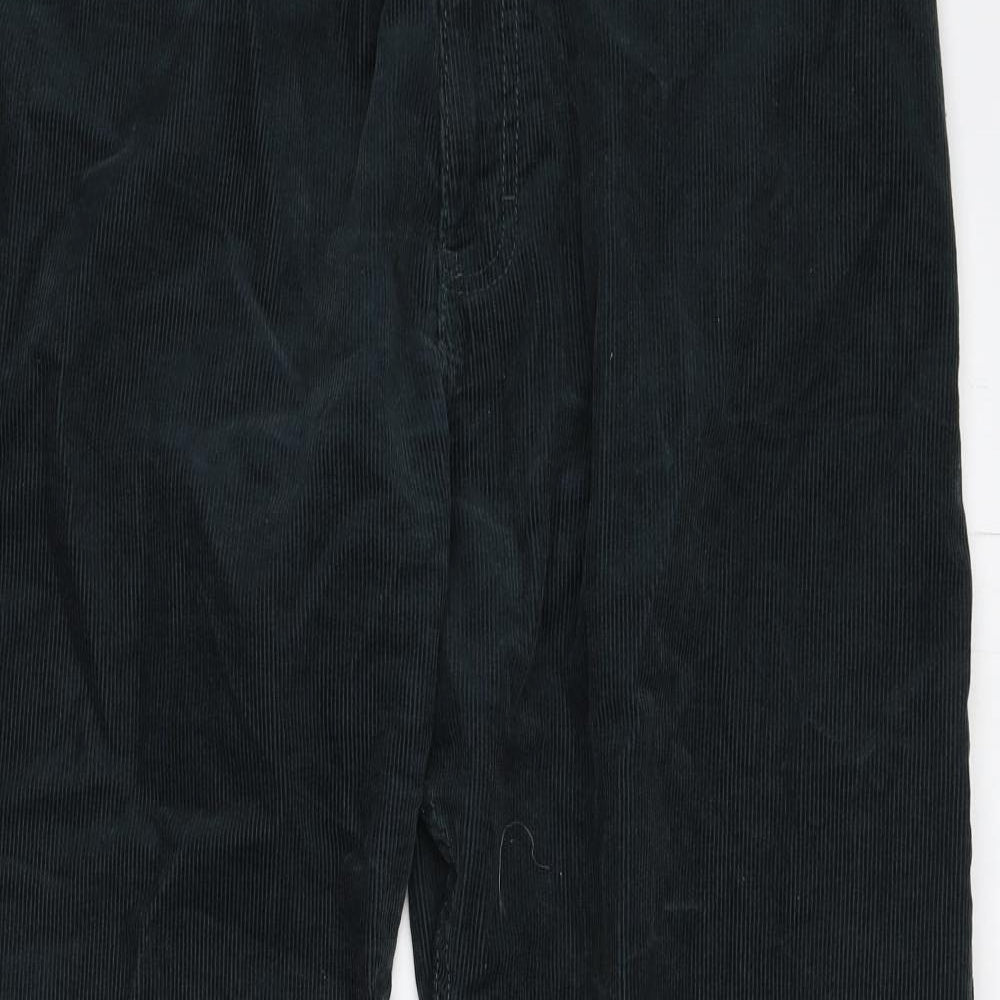 Marks and Spencer Mens Green  Corduroy Straight Jeans Size 40 in L33 in