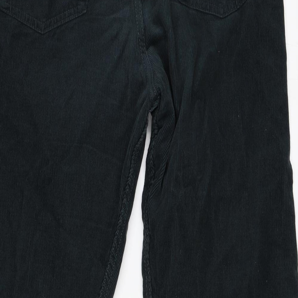 Marks and Spencer Mens Green  Corduroy Straight Jeans Size 40 in L33 in