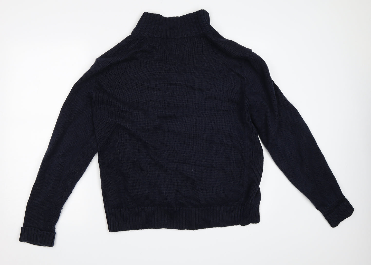 Ralph Lauren Mens Blue   Full Zip Jumper Size L