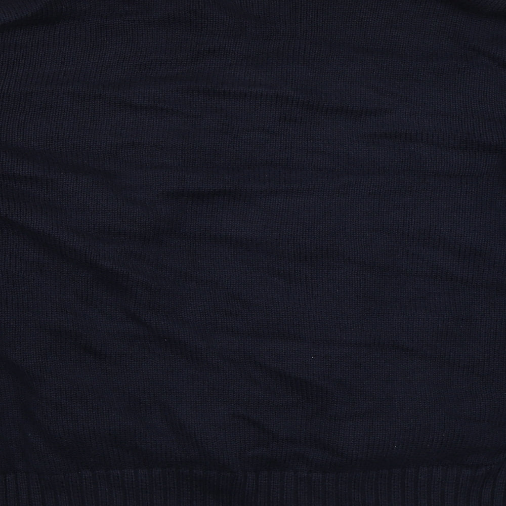 Ralph Lauren Mens Blue   Full Zip Jumper Size L