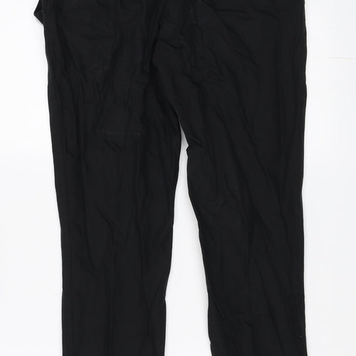 H&M Womens Black   Capri Trousers Size 36 L25 in