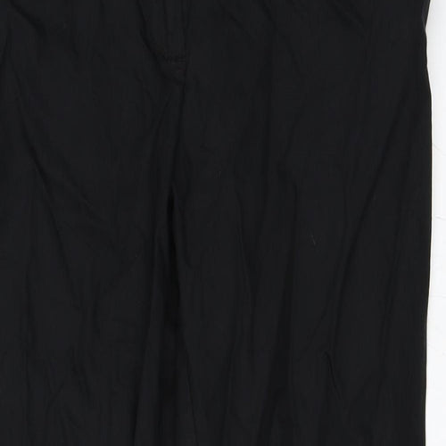 H&M Womens Black   Capri Trousers Size 36 L25 in