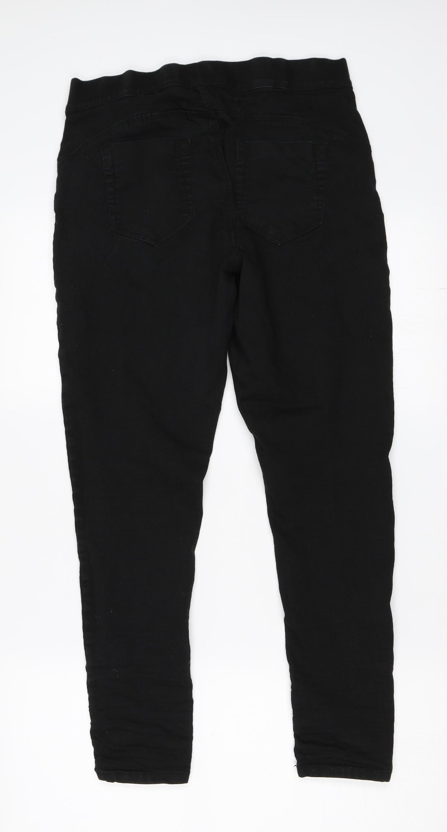 Primark Womens Black  Denim Jegging Jeans Size 14 L27 in