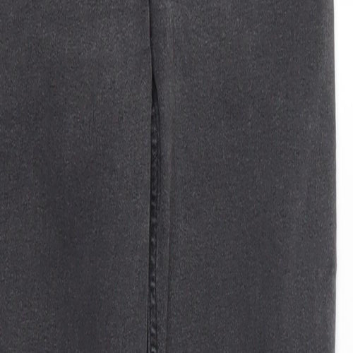 Topshop Womens Grey  Denim Skinny Jeans Size 25 in L27 in