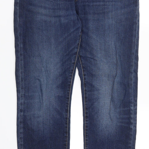 Levi Strauss & Co. Mens Blue  Denim Straight Jeans Size 34 L32 in
