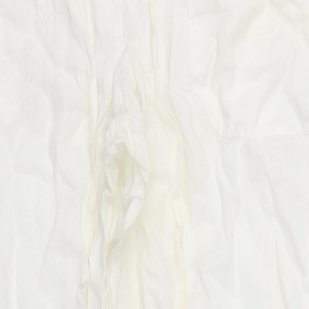 Atmosphere Womens White   Trousers  Size 12 L30 in