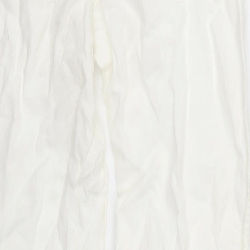 Atmosphere Womens White   Trousers  Size 12 L30 in