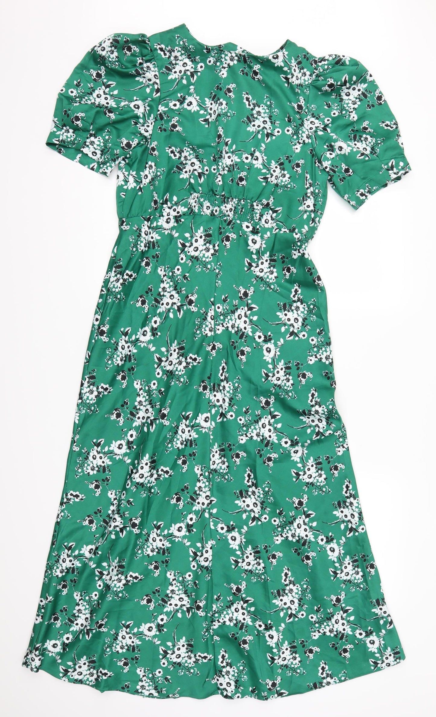 ASOS Womens Green Floral  Maxi  Size 12