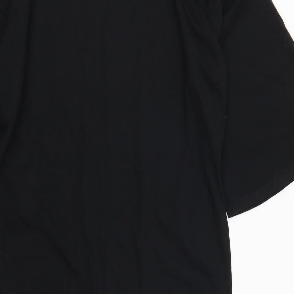 ASOS Womens Black   T-Shirt Dress  Size 12