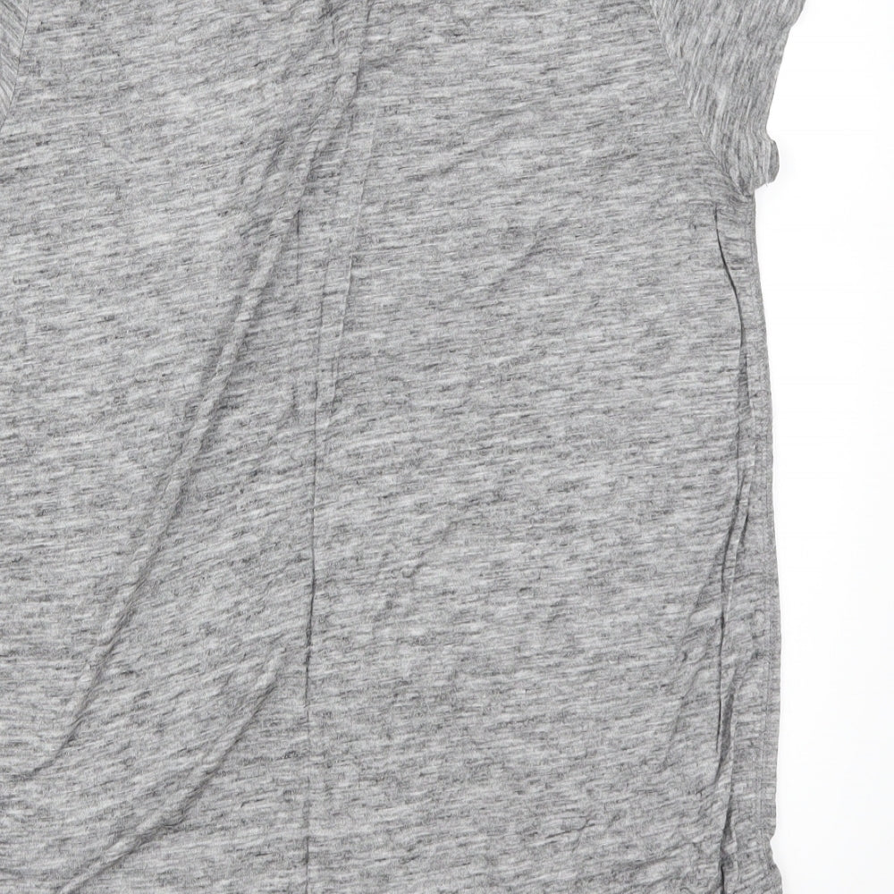 River Island Womens Grey   Basic T-Shirt Size 14