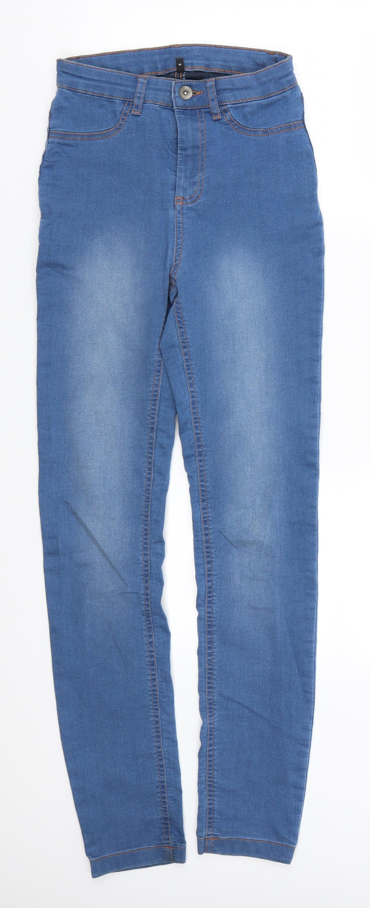 Preworn Womens Blue  Denim Skinny Jeans Size S L29 in