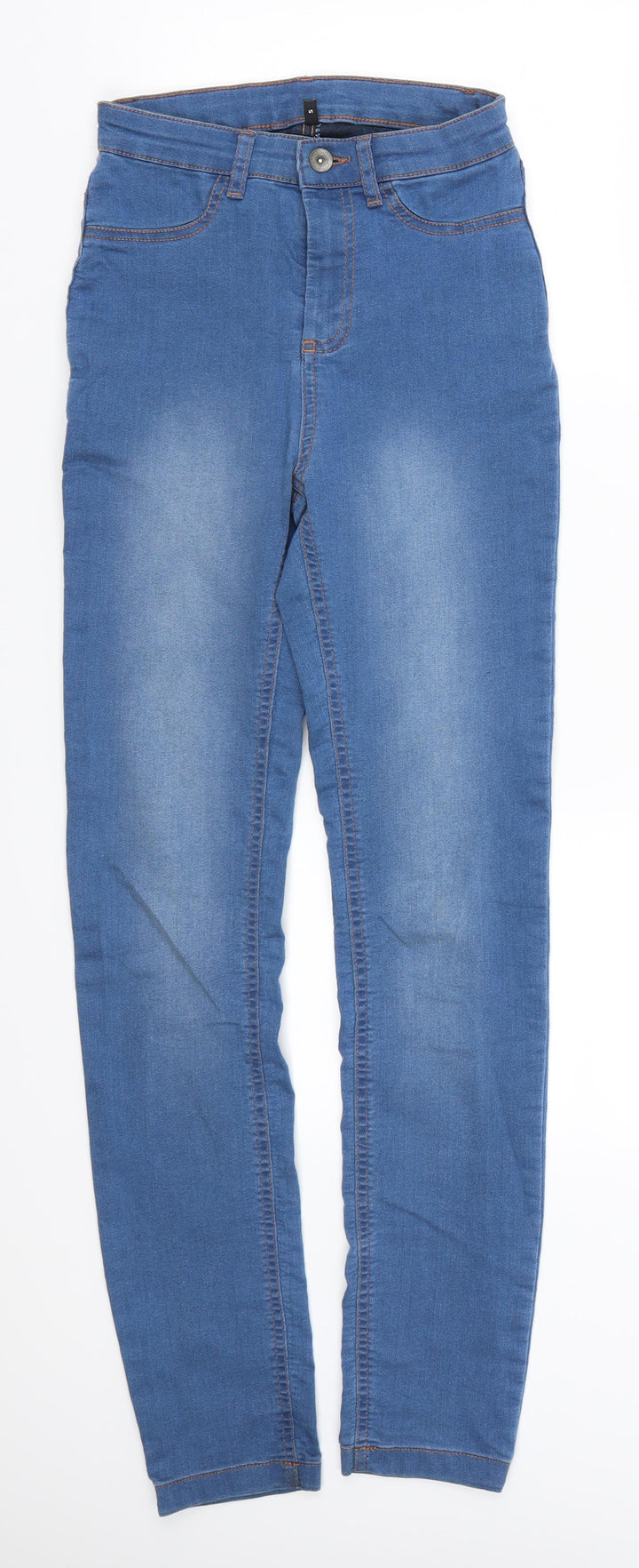 Preworn Womens Blue  Denim Skinny Jeans Size S L29 in