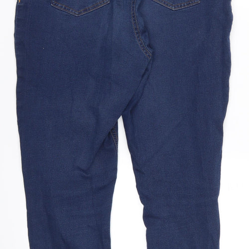 Preworn Womens Blue  Denim Jegging Jeans Size 34 in L27 in