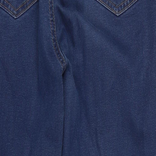 Preworn Womens Blue  Denim Jegging Jeans Size 34 in L27 in