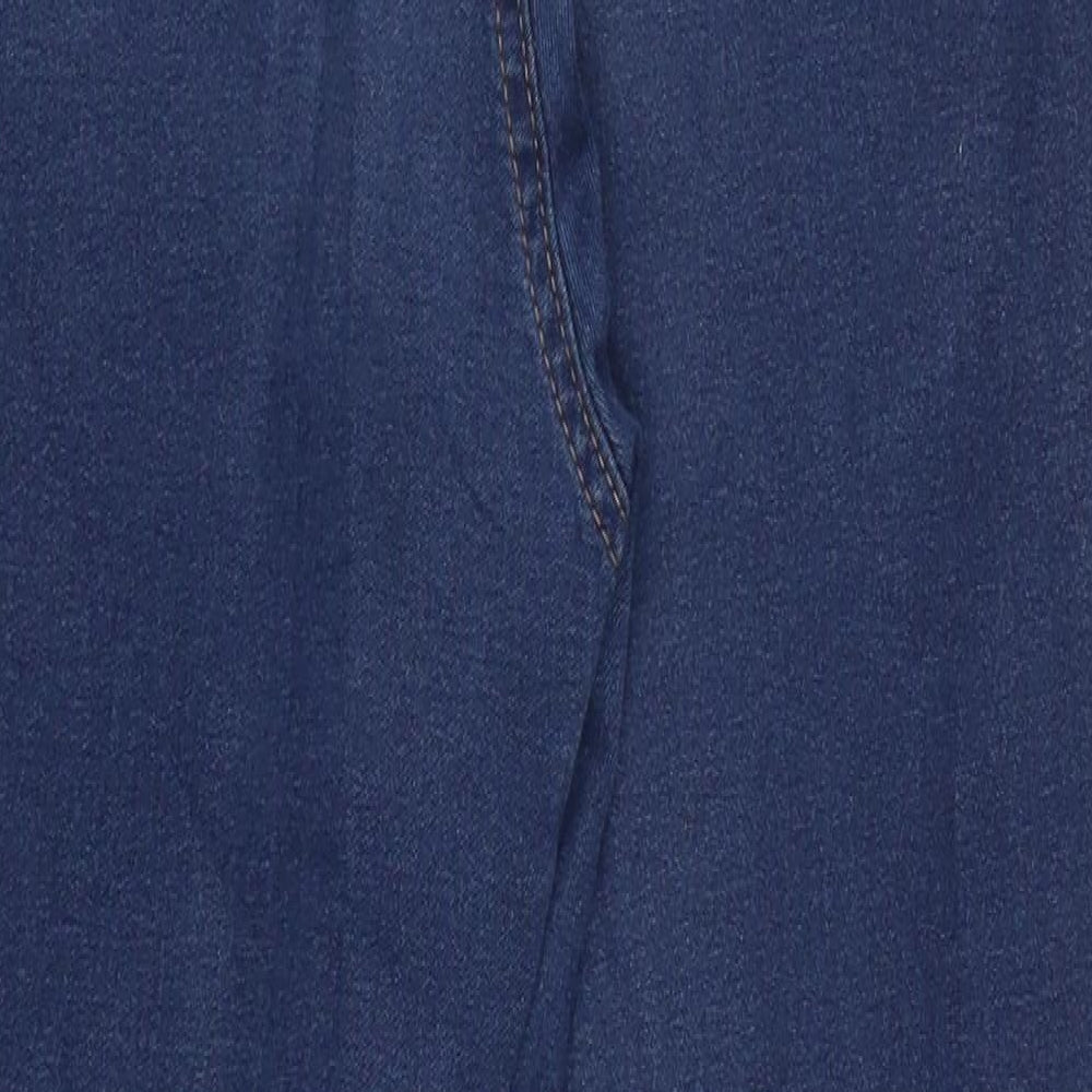 Preworn Womens Blue  Denim Jegging Jeans Size 34 in L27 in
