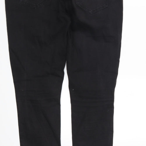 George Womens Black  Denim Jegging Jeans Size 12 L29 in