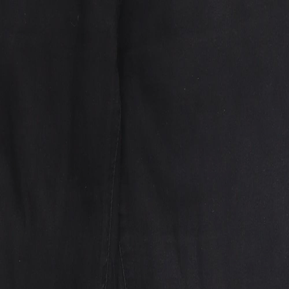 George Womens Black  Denim Jegging Jeans Size 12 L29 in