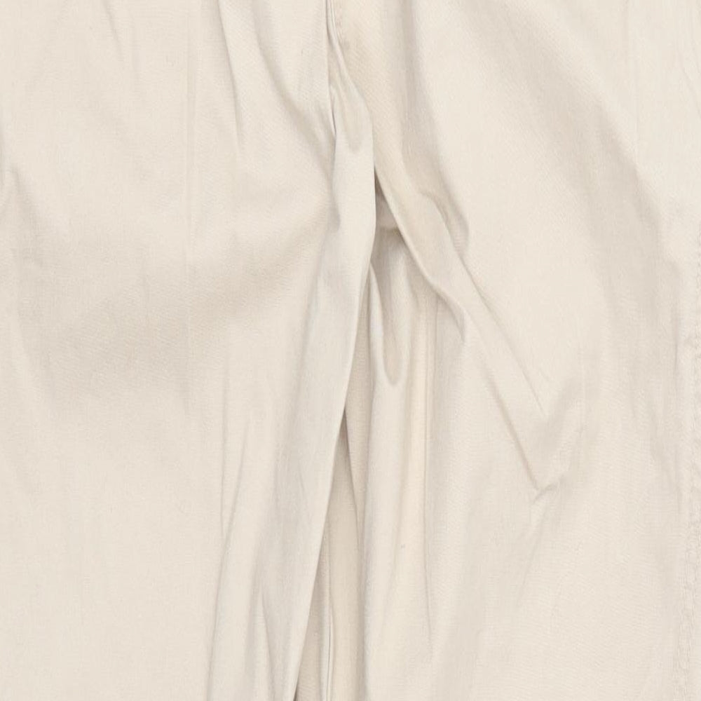 Red Herring Womens Beige   Cargo Trousers Size 12 L29 in