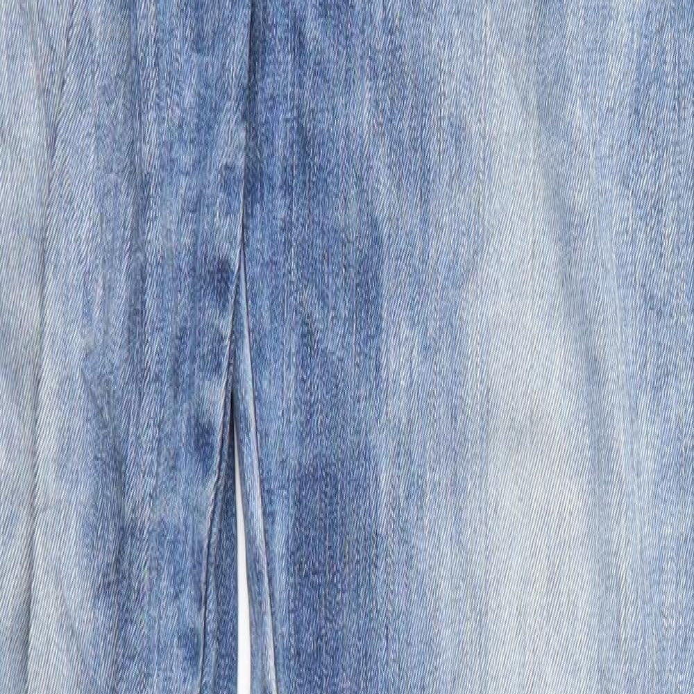 LTB Womens Blue  Denim Straight Jeans Size 30 in L36 in - Acid Wash