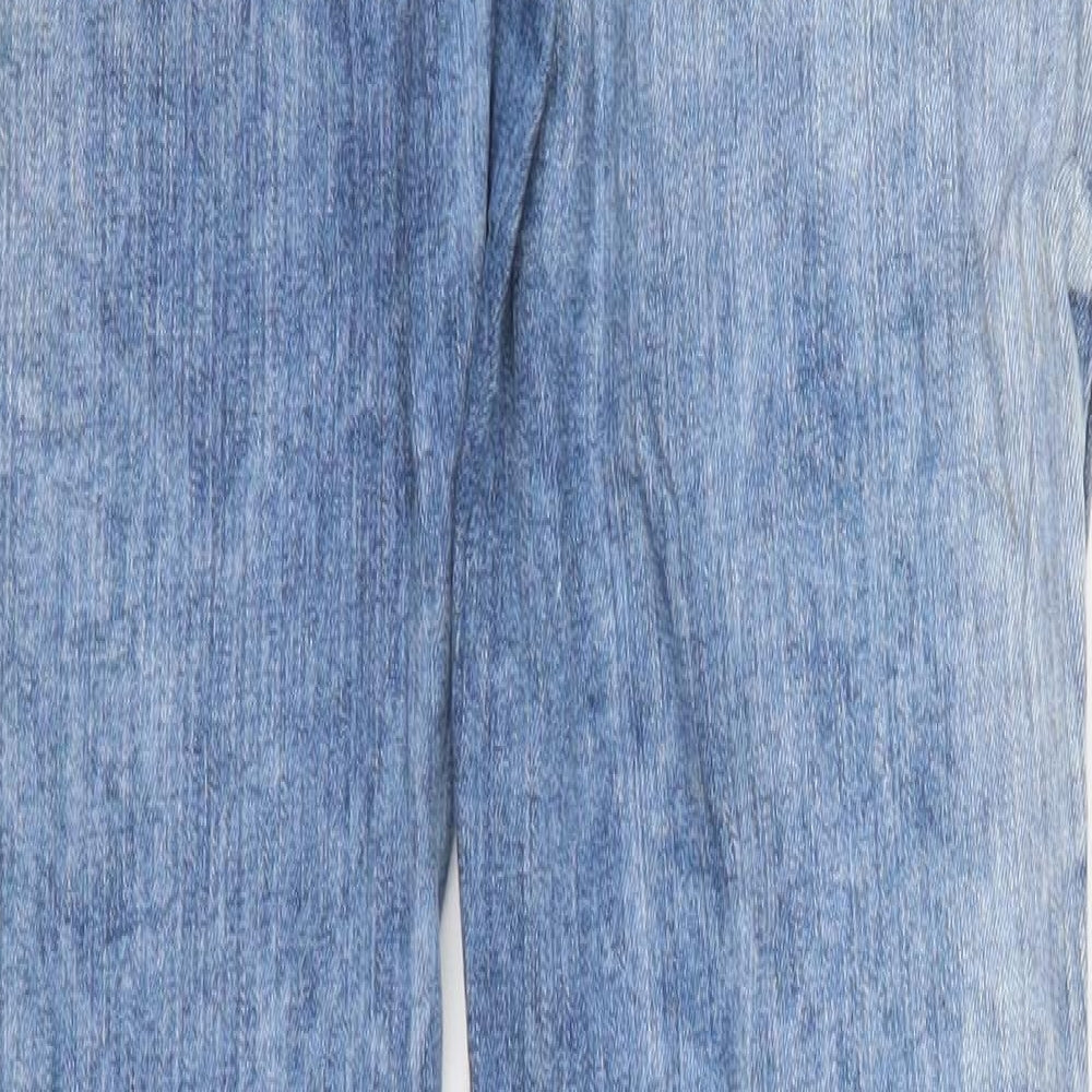 LTB Womens Blue  Denim Straight Jeans Size 30 in L36 in - Acid Wash