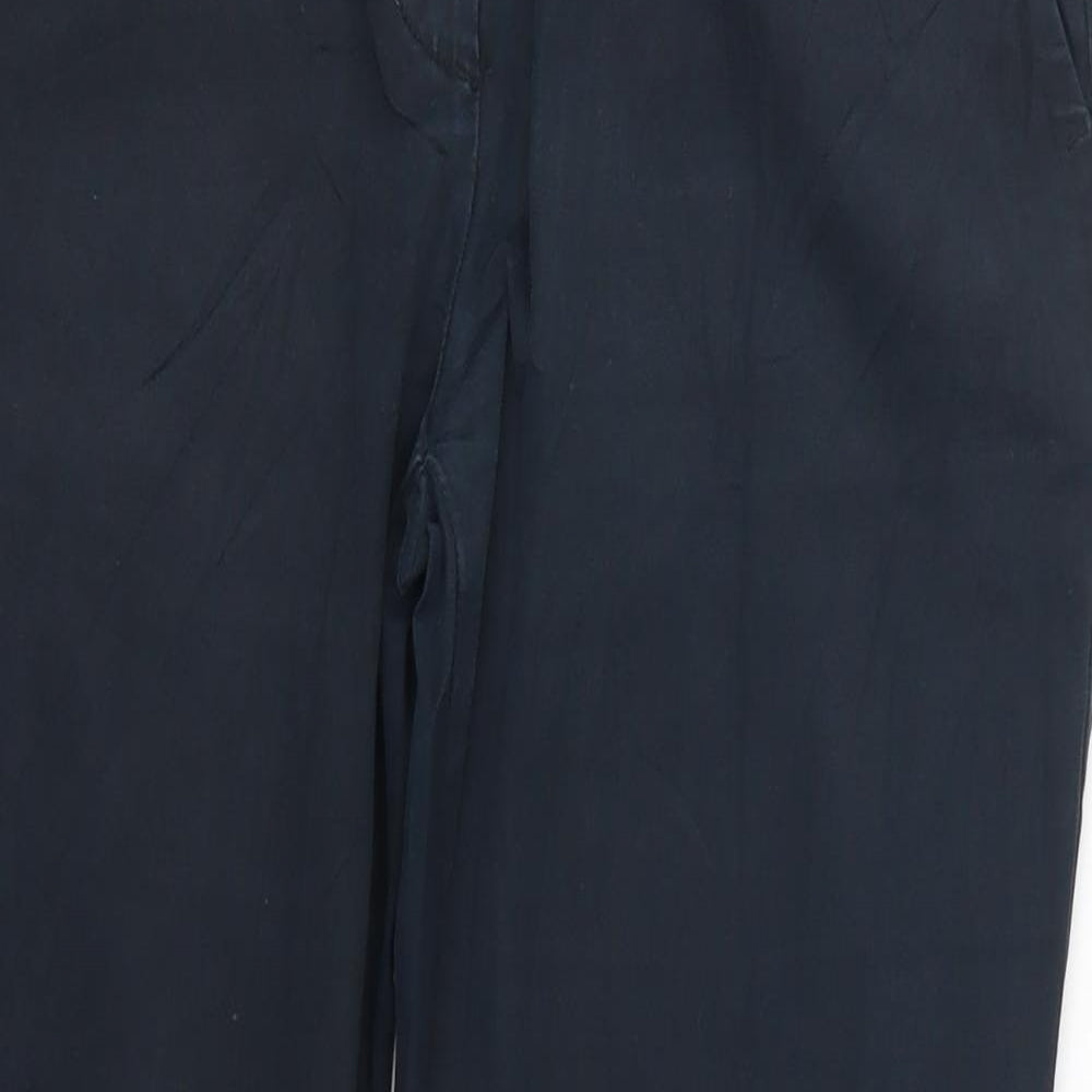 United Colors of Benetton Womens Blue   Trousers  Size 10 L26 in