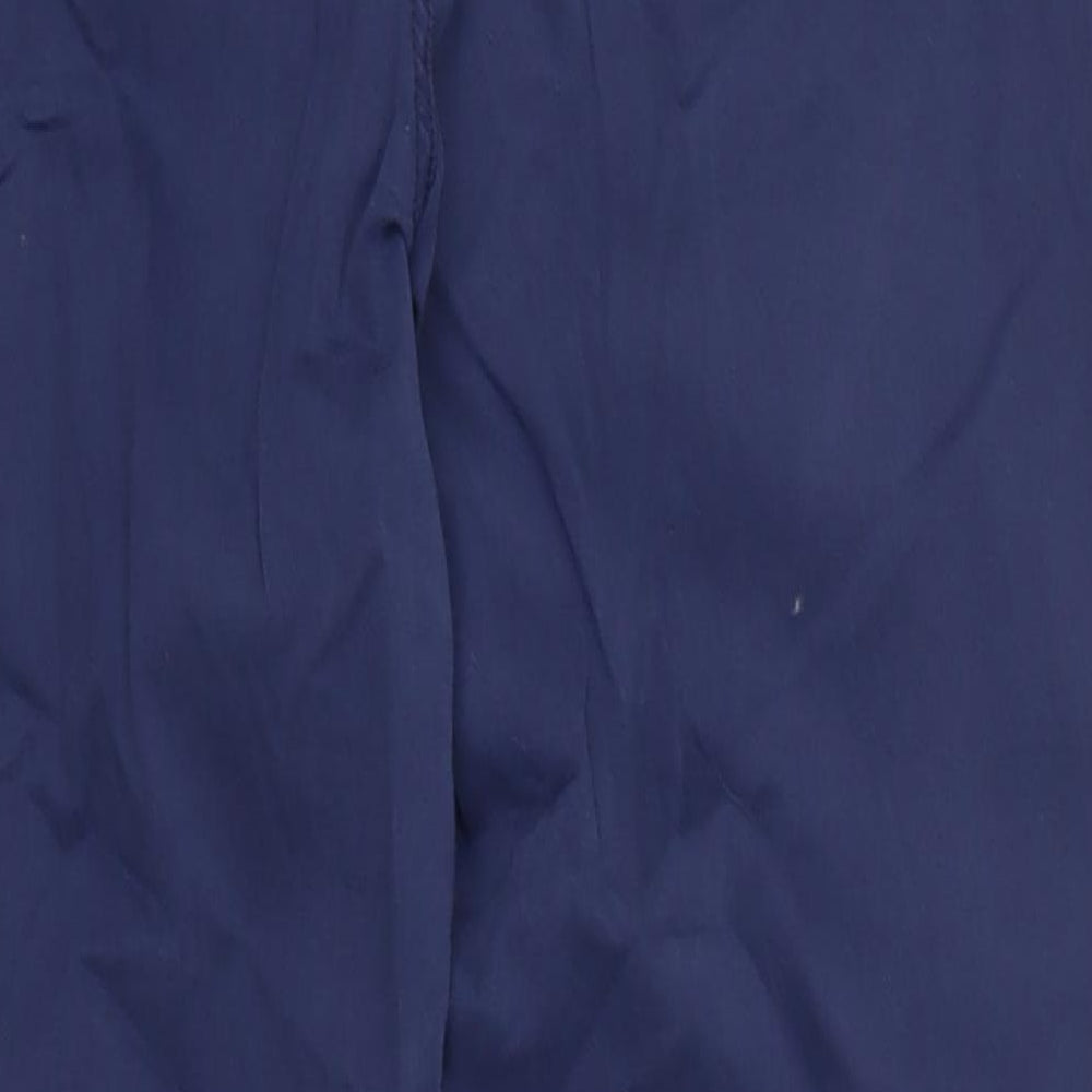 Marks and Spencer Womens Blue   Chino Trousers Size 32 in L28 in
