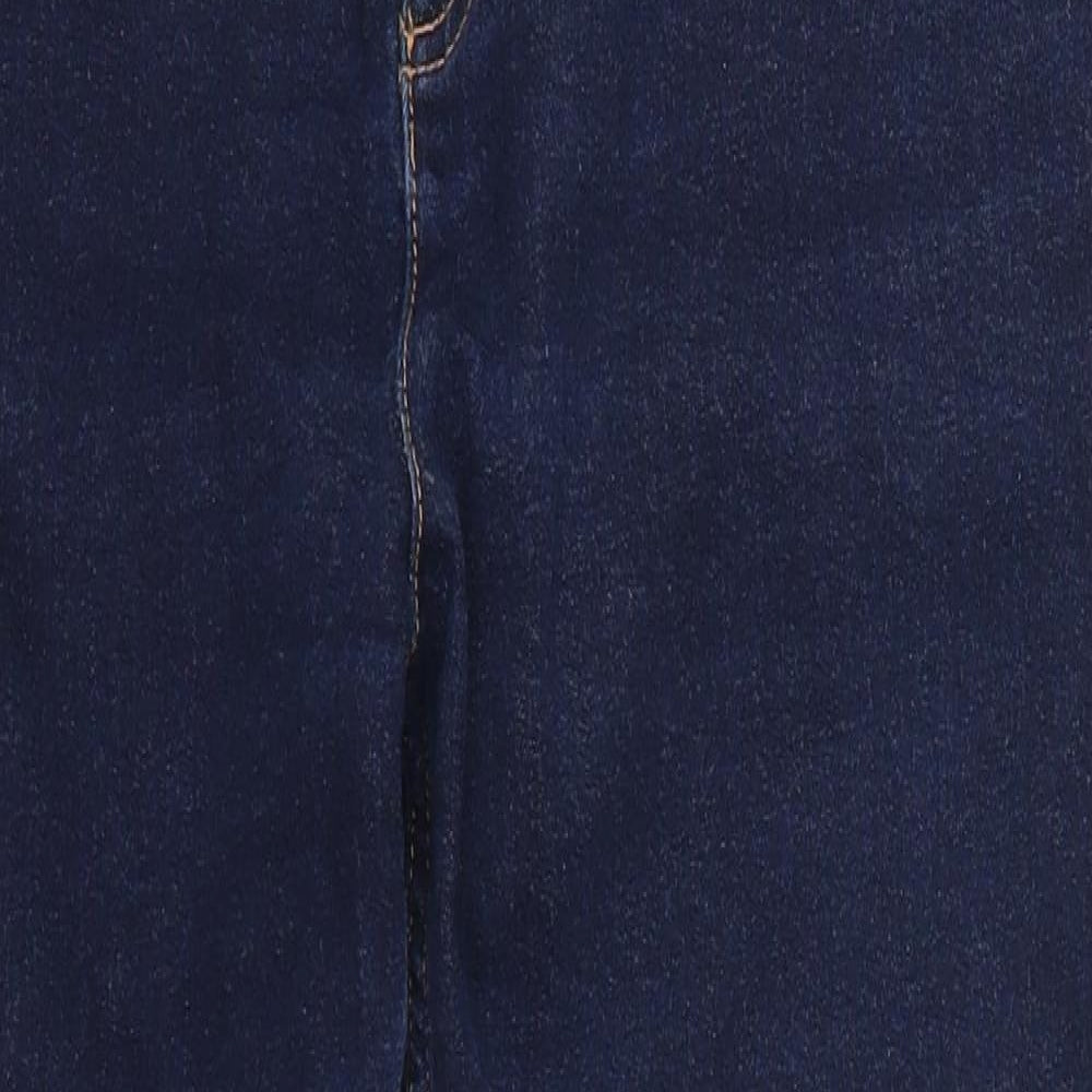 Marks and Spencer Womens Blue  Denim Skinny Jeans Size 16 L28 in
