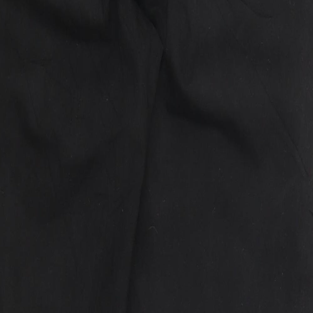 Stark Womens Black   Trousers  Size 14 L29 in