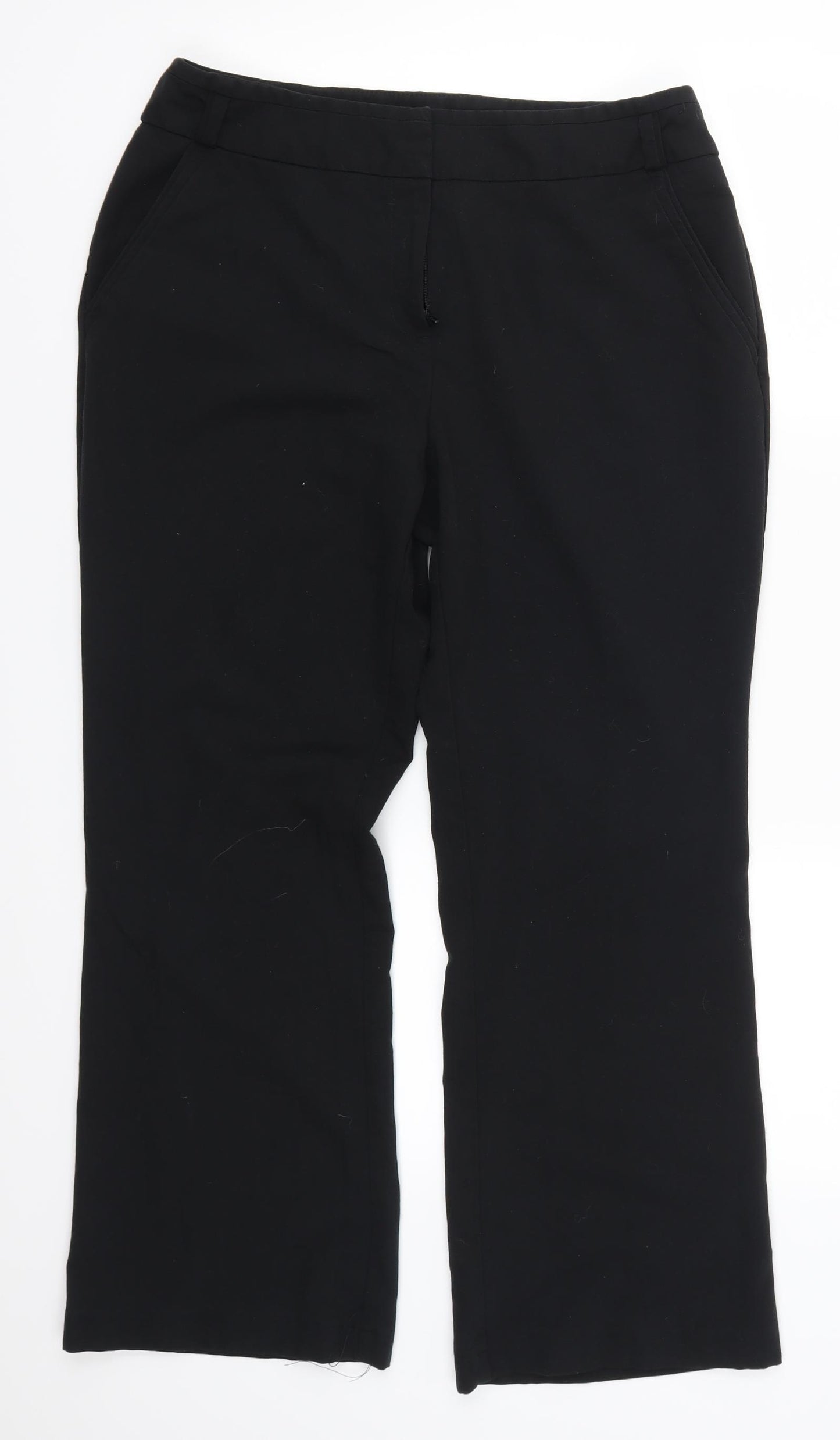 Dunnes Womens Black   Snow Pants Trousers Size 12 L27 in
