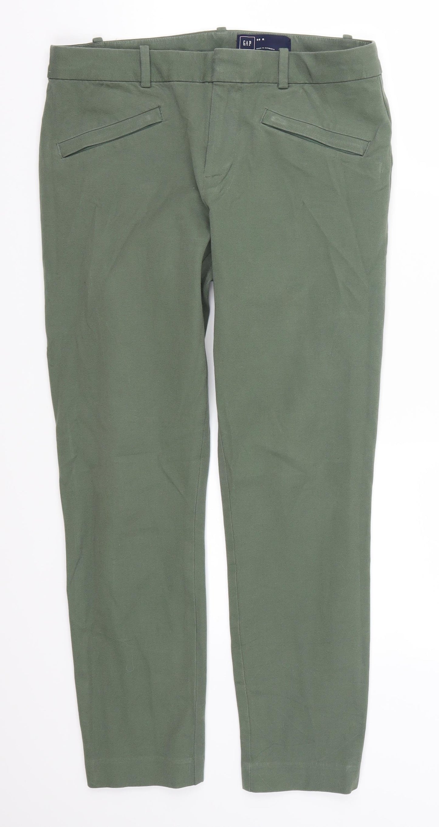 Gap Womens Green   Trousers  Size 8 L26 in