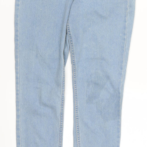 H&M Womens Blue  Denim Skinny Jeans Size 26 in L27 in