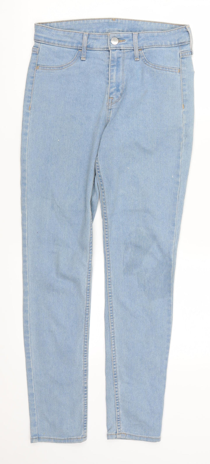 H&M Womens Blue  Denim Skinny Jeans Size 26 in L27 in