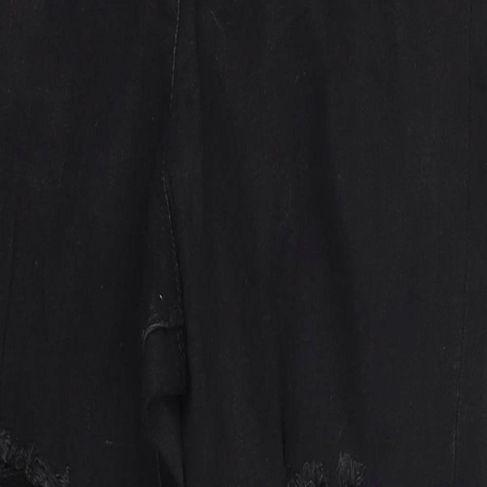 Matalan Womens Black  Denim Skinny Jeans Size 14 L26 in