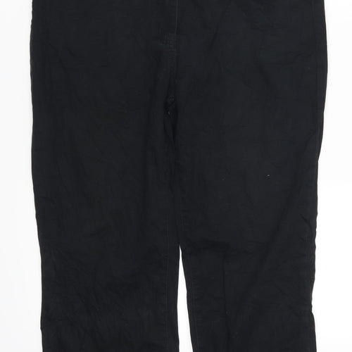 Womens Concept Womens Black   Cargo Trousers Size 33 in L25 in
