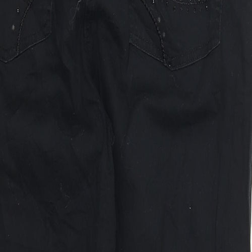 Womens Concept Womens Black   Cargo Trousers Size 33 in L25 in