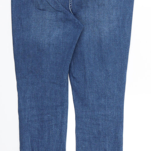 NEXT Womens Blue  Denim Skinny Jeans Size 10 L26 in