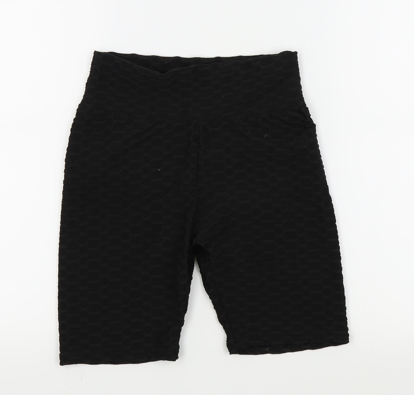 Preworn Womens Black   Sweat Shorts Size S