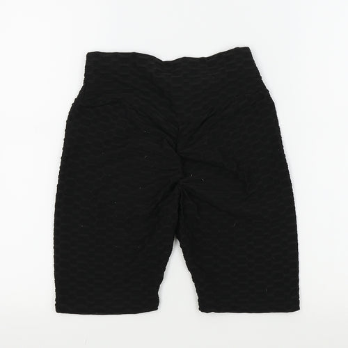 Preworn Womens Black   Sweat Shorts Size S