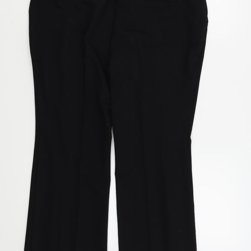 NEXT Womens Black   Trousers  Size 14 L26 in
