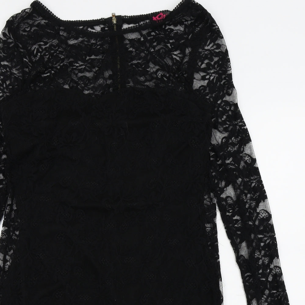tg Womens Black   A-Line  Size 14  - lace