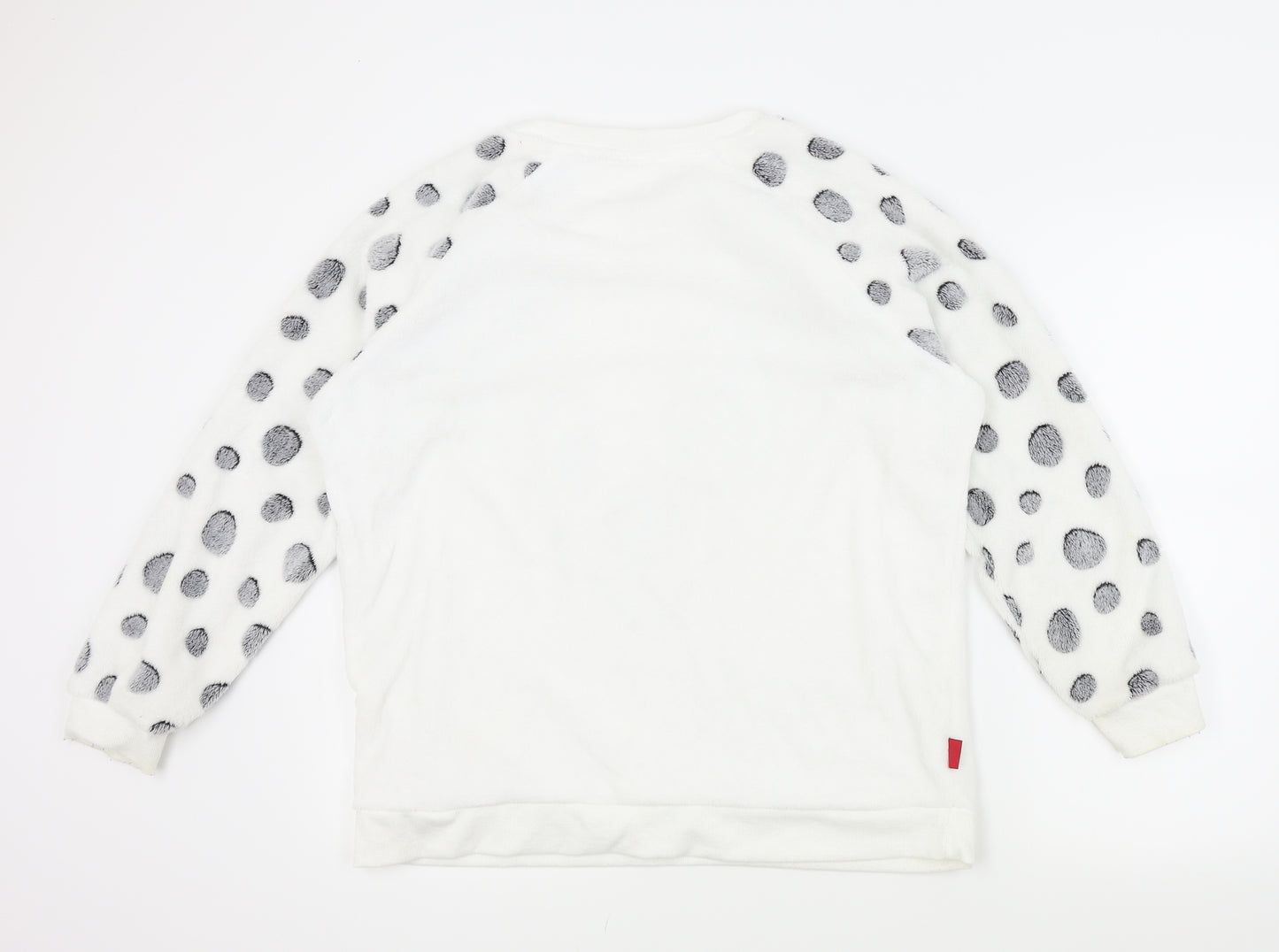 LOVE TO LOUNGE Womens White   Pullover Jumper Size 16  - Disney Dalmations