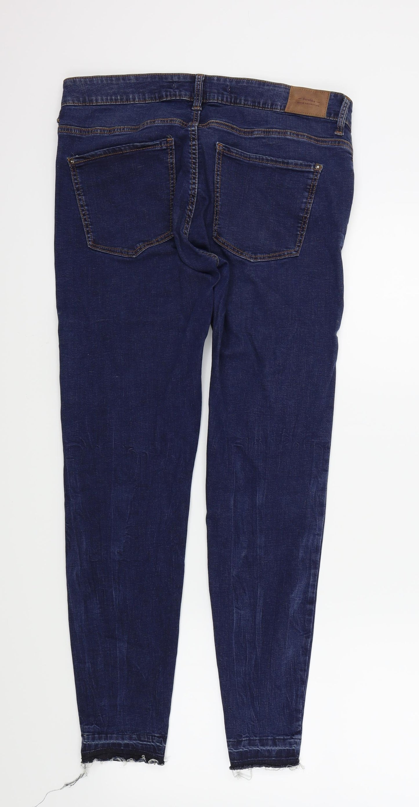 Bershka Womens Blue   Skinny Jeans Size 12 L28 in