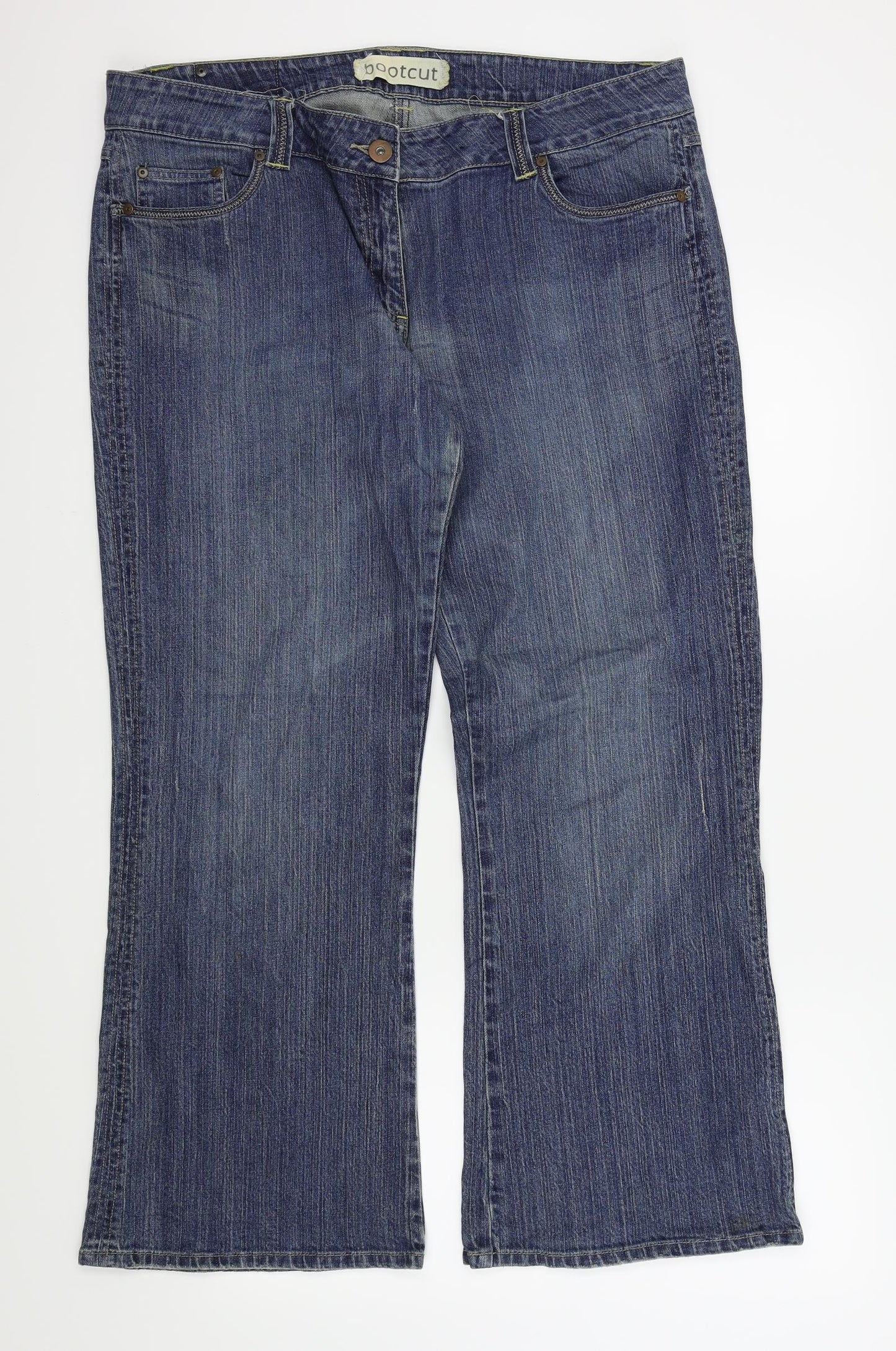 George Womens Blue   Bootcut Jeans Size 18 L30 in